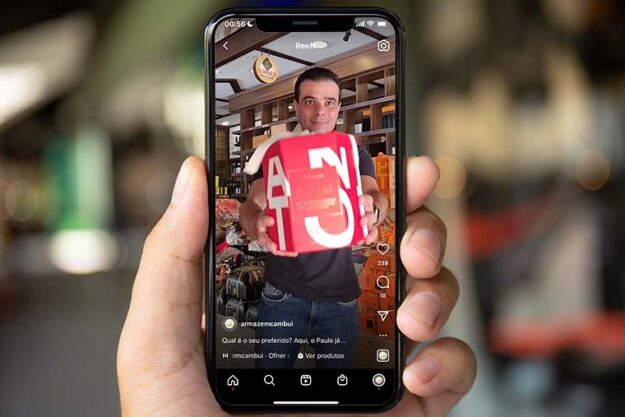 produção de vídeo para Reels Instagram