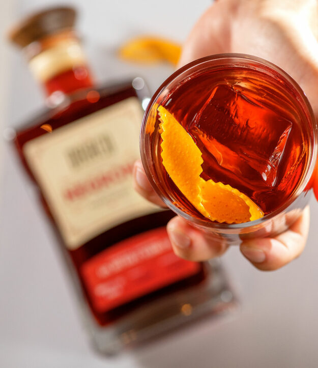 Fotografia de Gastronomia - Negroni Draco