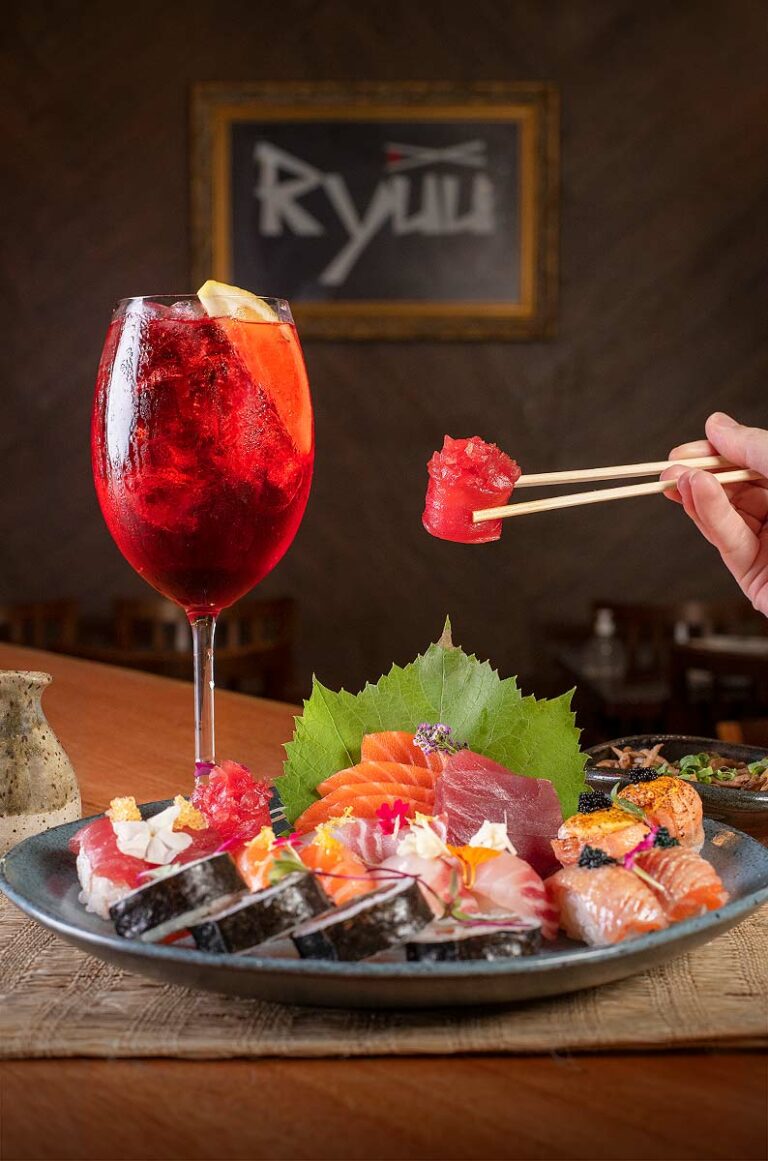 Fotografia de Comida Japonesa Ryuu