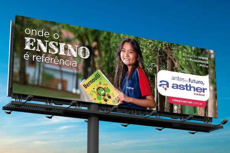 Campanha de Marketing para Colégio Asther